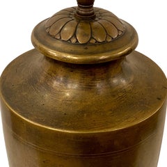 Single Bronze Table Lamp