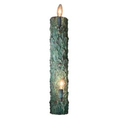 Vintage Single Bronze Wall Sconce