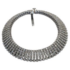 Bracelet de tennis Ultra à 5 lignes en fonte simple. Diamants 8.18CT , 29.91 Grammes Or 14k