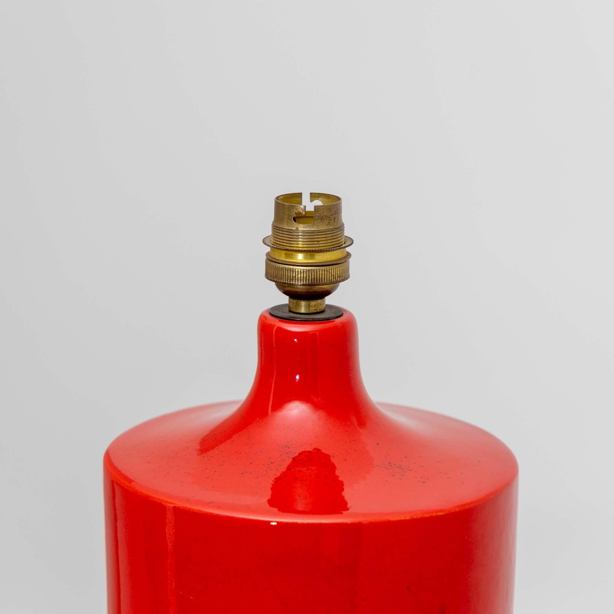 Français Lampe de table unique attribuée à Georges Jouve en vente