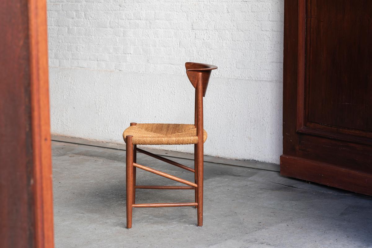 Peter Hvidt & Orla Molgaard 'Model 316' Chair for Soborg Mobler, Denmark, 1960s 3