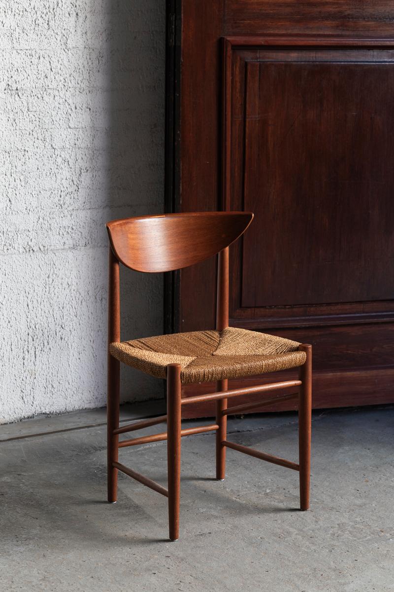 Mid-Century Modern Peter Hvidt & Orla Molgaard 'Model 316' Chair for Soborg Mobler, Denmark, 1960s