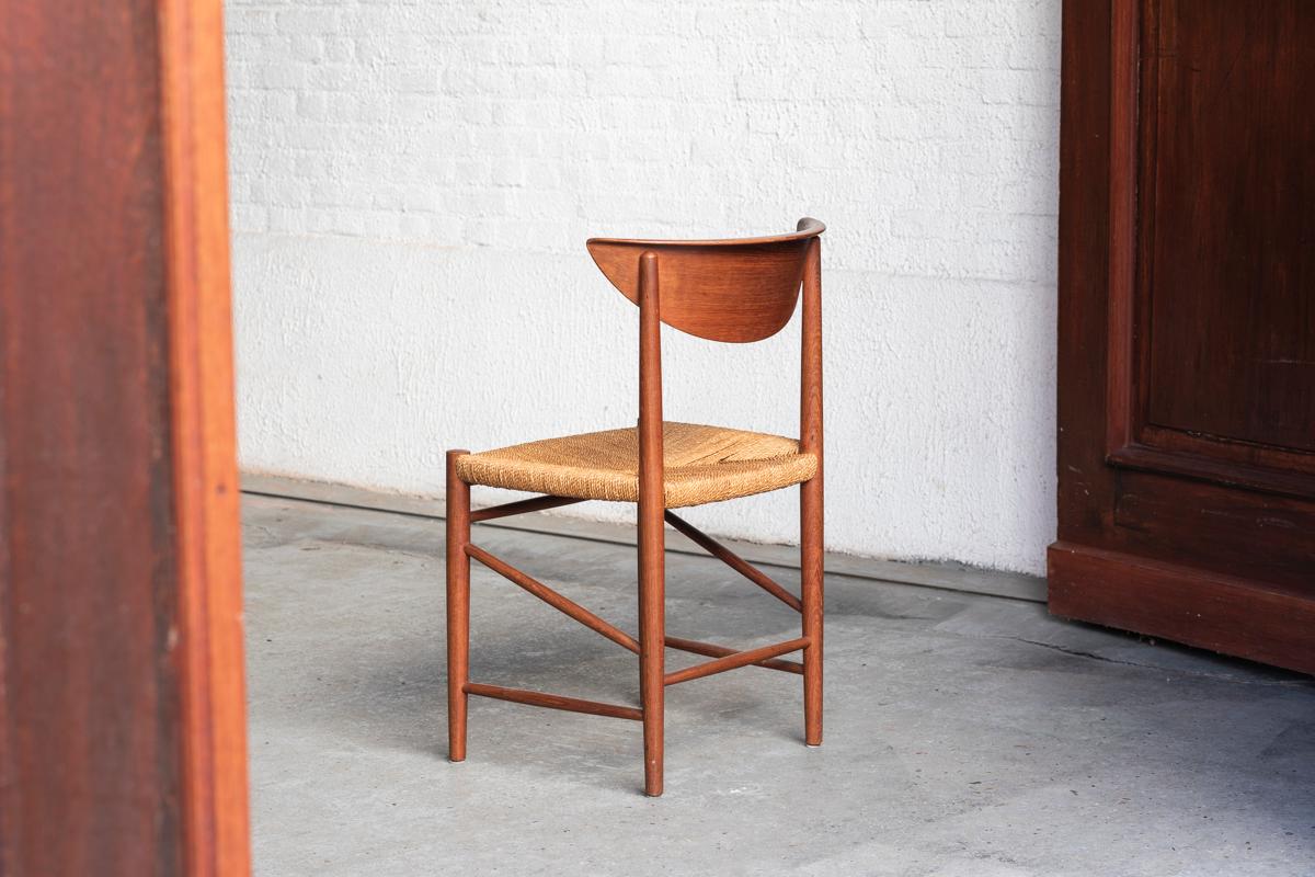 Peter Hvidt & Orla Molgaard 'Model 316' Chair for Soborg Mobler, Denmark, 1960s 2
