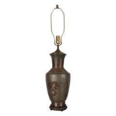 Single Chinoiserie Style Table Lamp