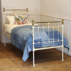 Single Cream Antique Bed Ms55