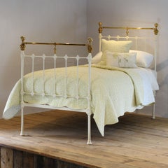 Single Cream Antique Bed MS58