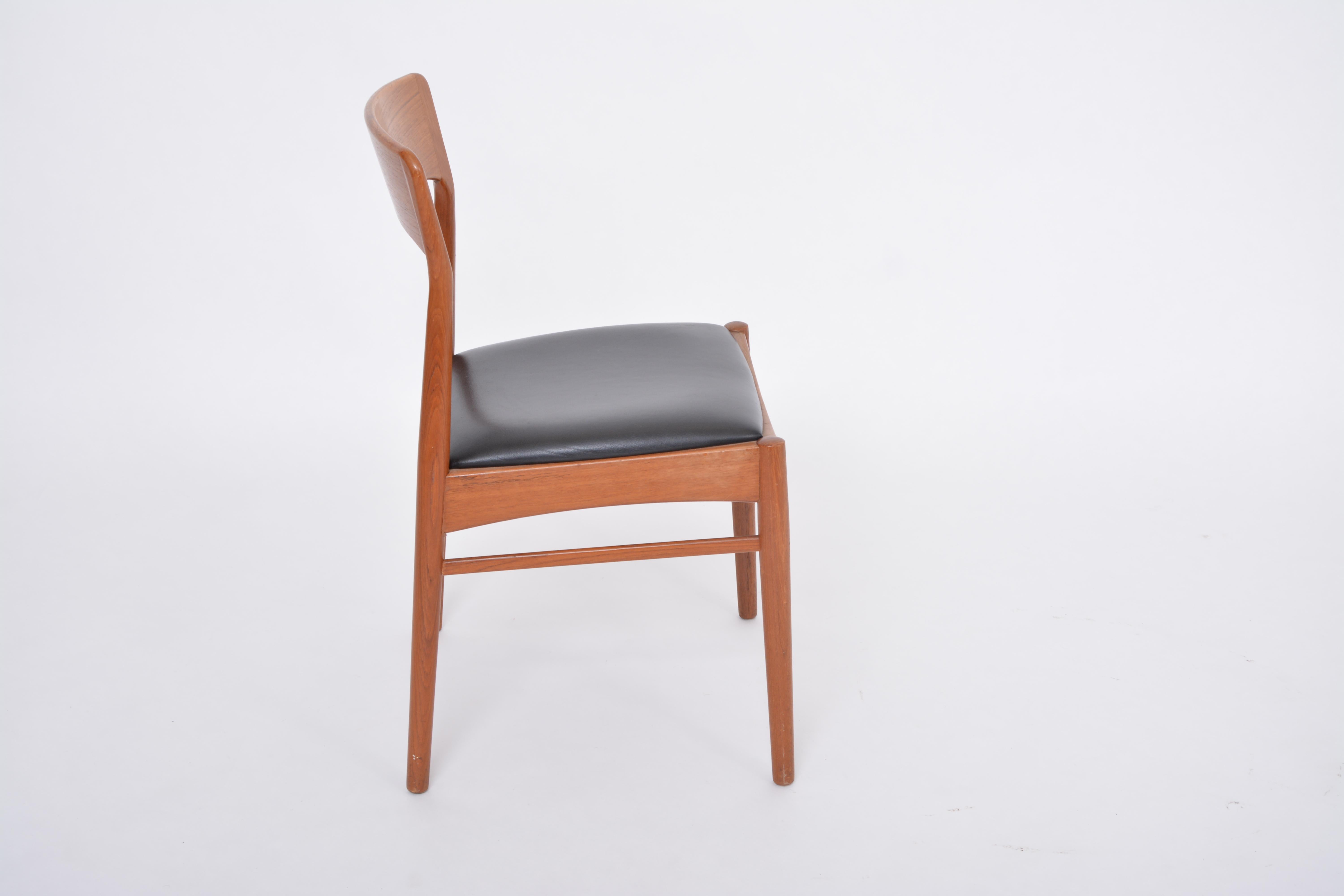 20th Century Single Danish Midcentury Modern Teak Chair