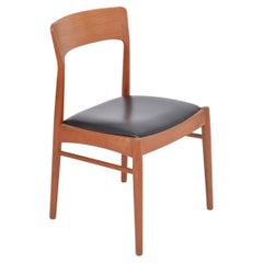 Vintage Single Danish Midcentury Modern Teak Chair