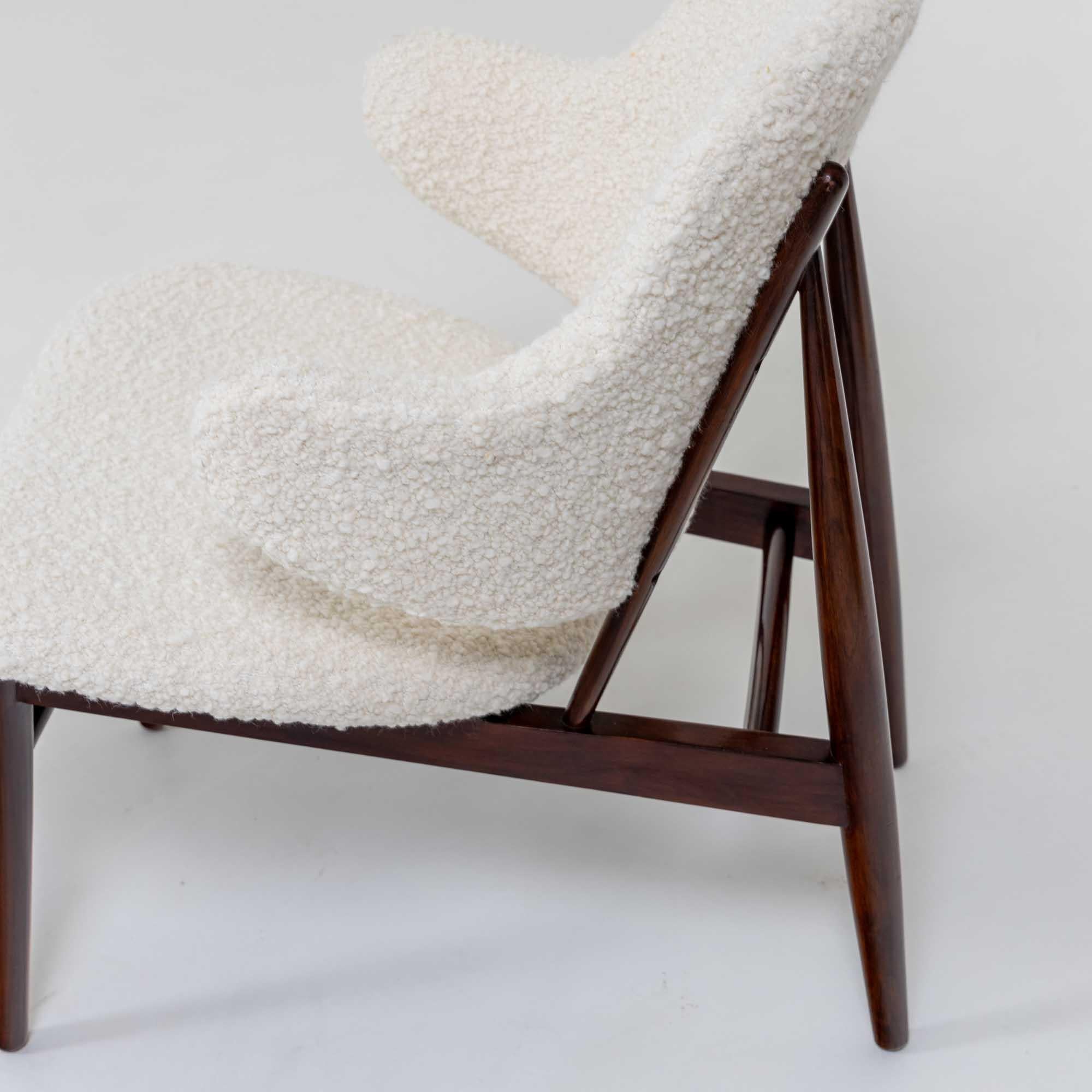Modern Single Danish Side Chair For Sale