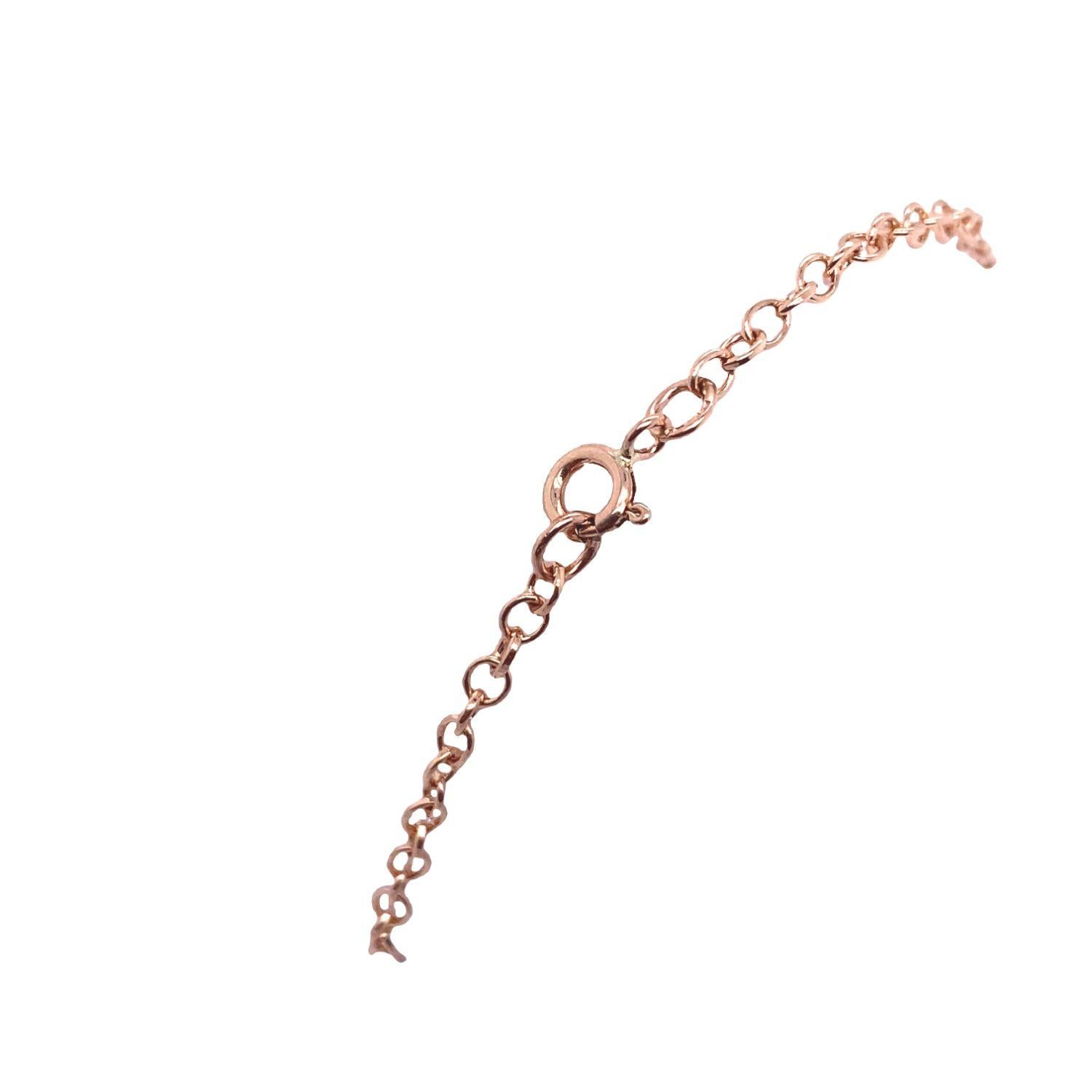 9ct Rose Gold Single Diamond Bracelet, Set With a 0.25ct H/SI1 Round Diamond

9ct Rose Gold Single Diamond Bracelet, Set With 0.25ct H/SI1 Round Brilliant Cut Natural Diamond Suspended From The Centre Of the Bracelet.

Additional Information:
Total