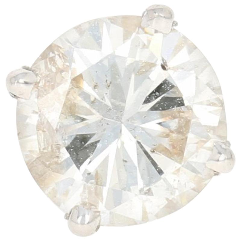 14 Kt White Gold 0.25 Ct Diamond Stud Earrings Single – J'evar