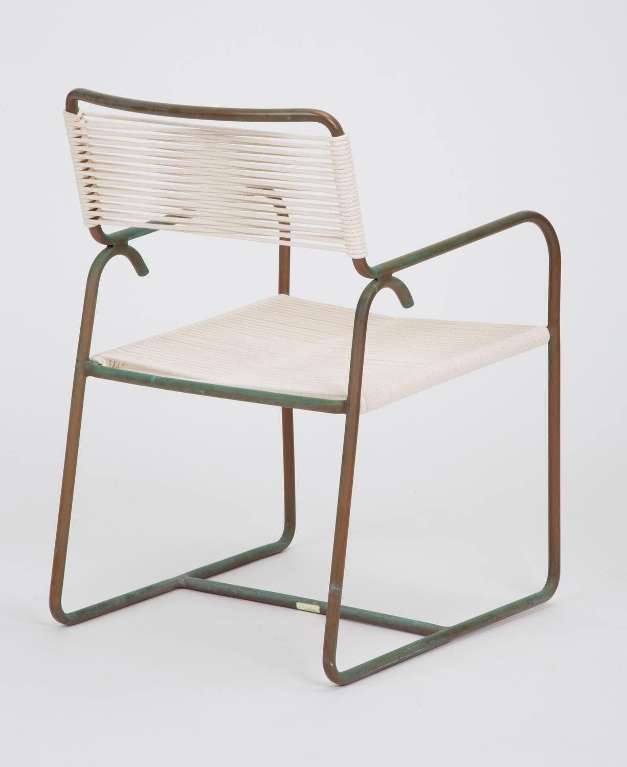 Mid-20th Century Single Dining Armchair by Walter Lamb for Brown Jordan