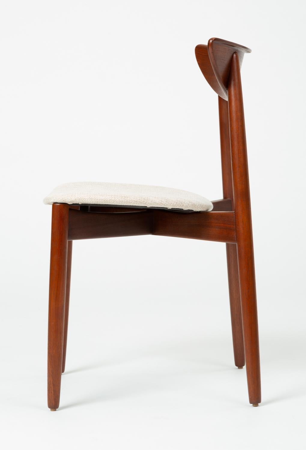 Single Dining or Accent Chair by Harry Østergaard for Randers Møbelfabrik In Good Condition In Los Angeles, CA
