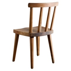 Single Dining "Utö" Chair in Pine by Axel Einar Hjorth for NK Sweden, 1932