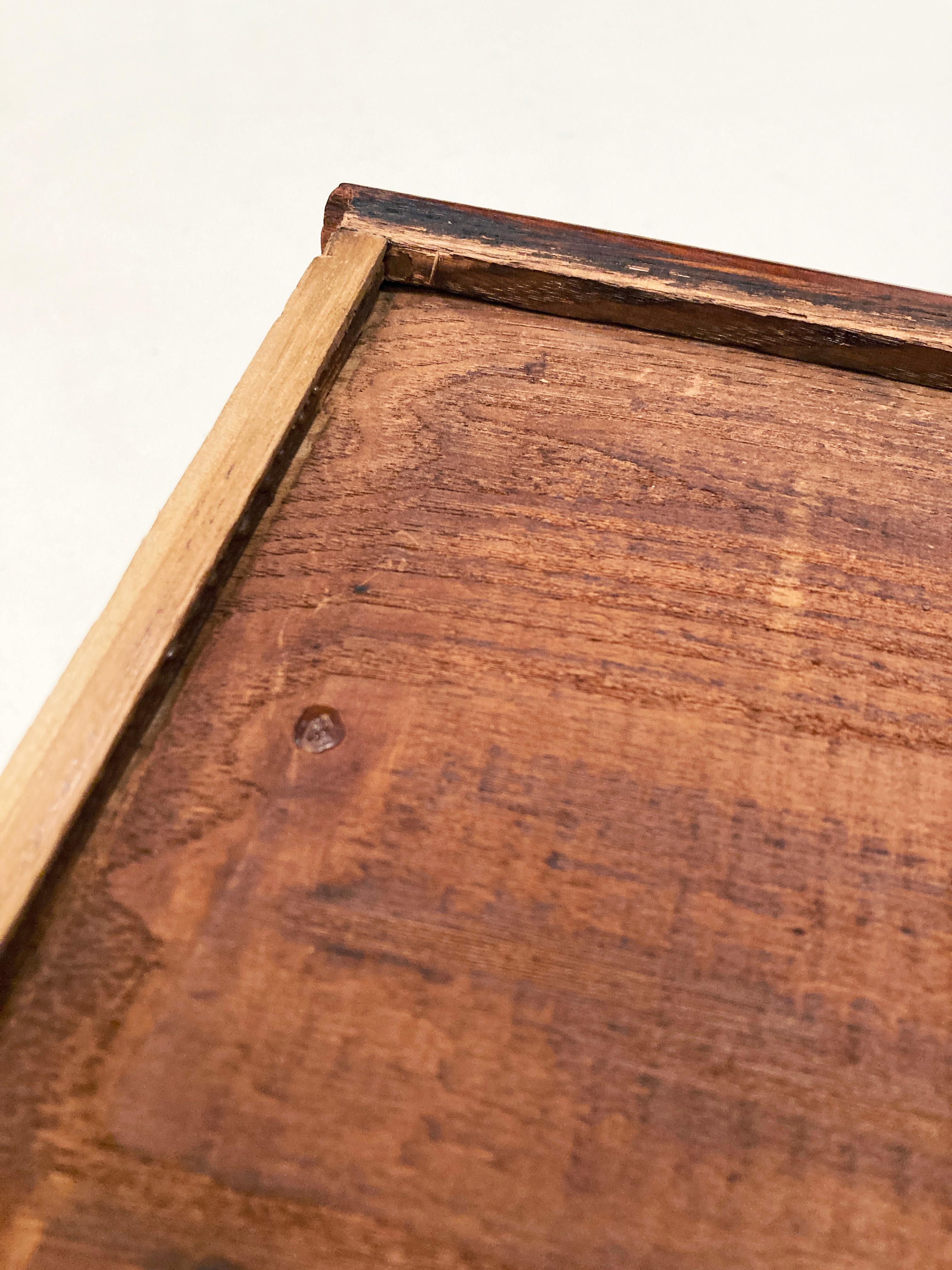 Einzelne Schublade Mahagoni Chippendale-Tisch mit Kugelklauenfüßen, englisch, Mitte des 19. Jahrhunderts im Angebot 6