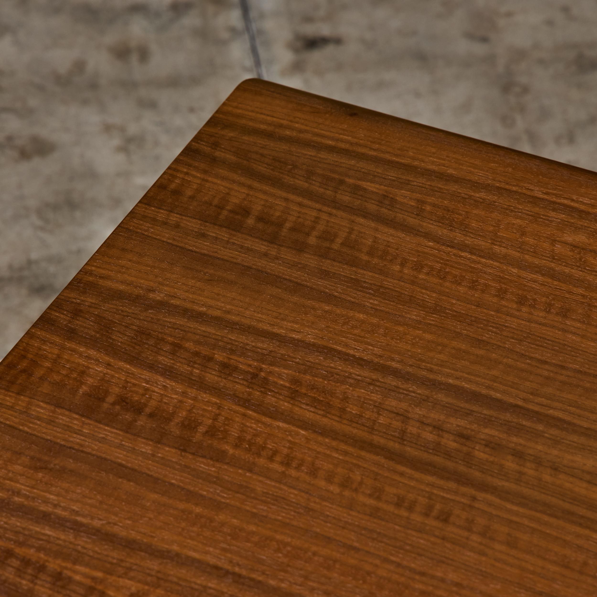 Single Edmond J. Spence Wave Nightstand For Sale 3