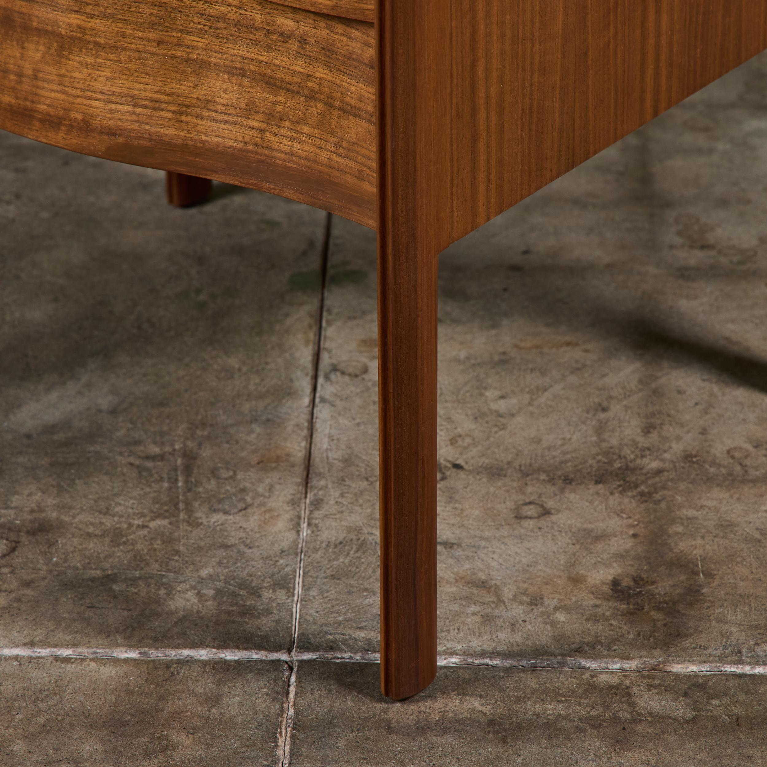 Single Edmond J. Spence Wave Nightstand For Sale 10