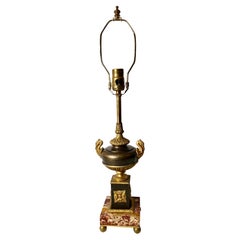 Vintage French Empire Desk Lamp