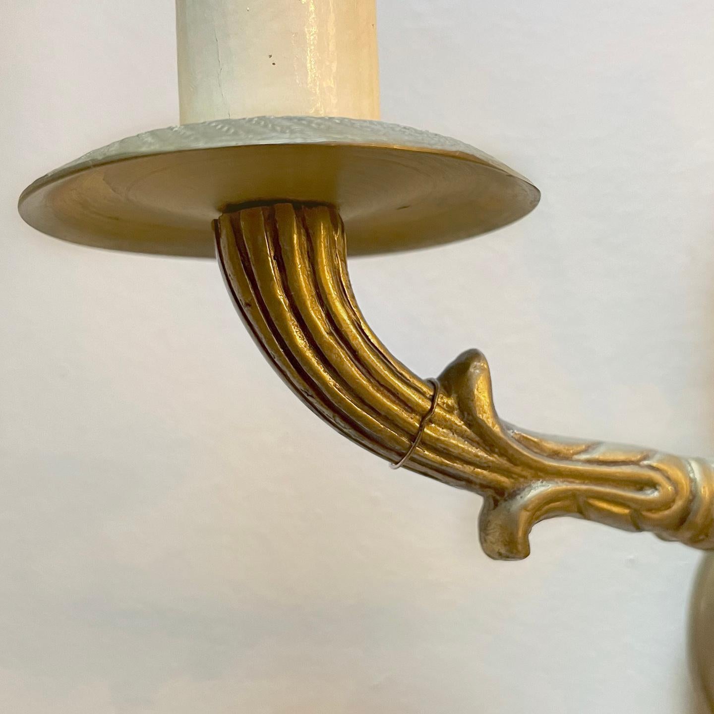 20th Century Single Empire Style Sconce For Sale