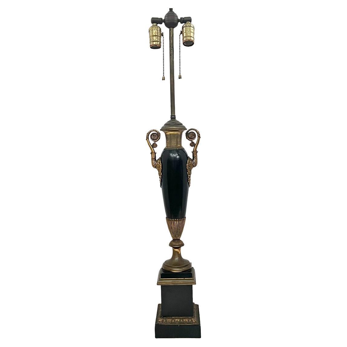 Single Empire Style Table Lamp