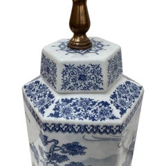Lampe anglaise Chinoiserie