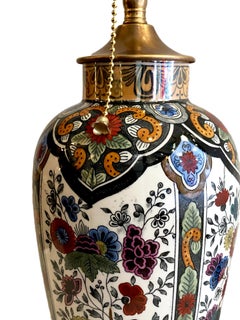 Single English Porcelain Table Lamp