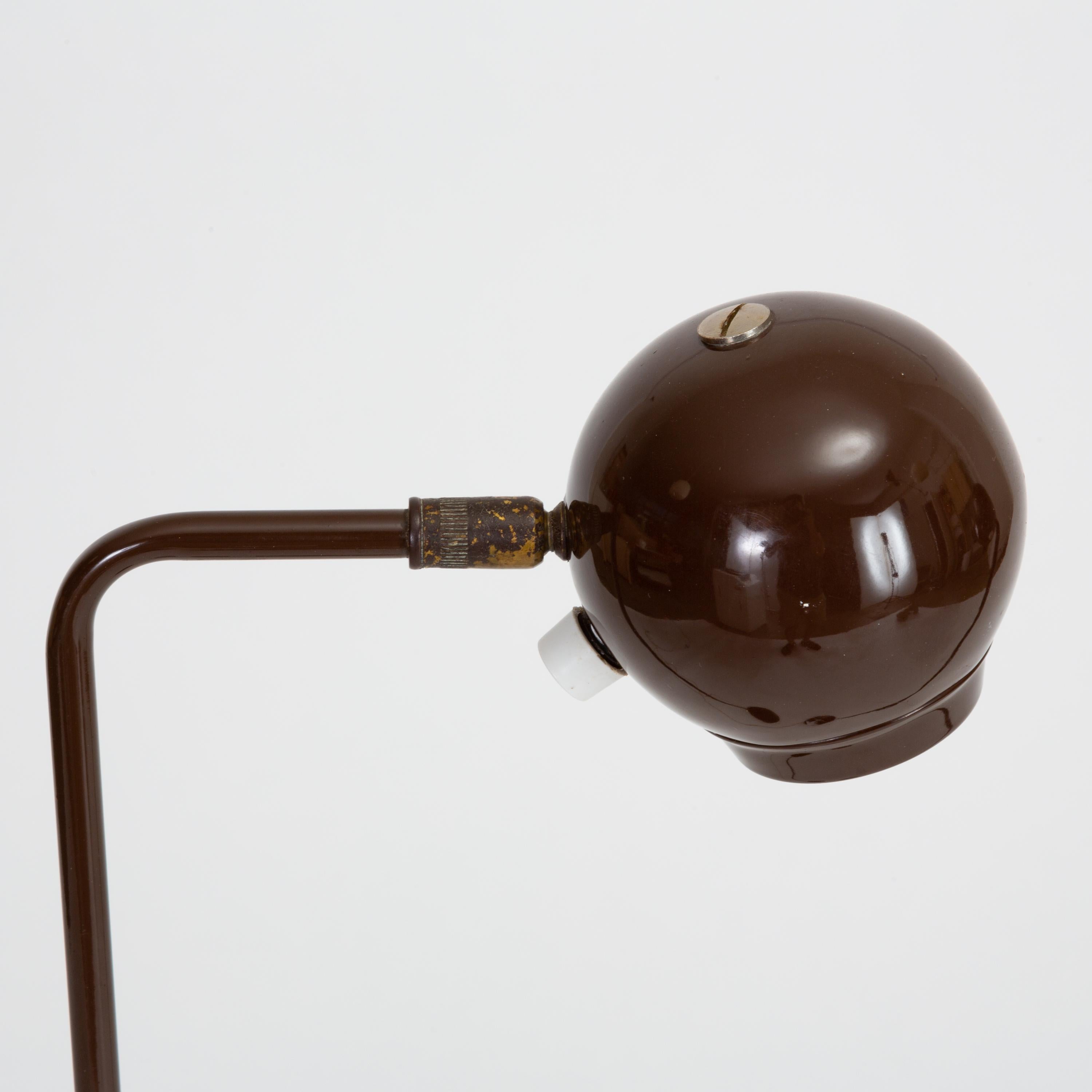 Single Eyeball Floor Lamp by Robert Sonneman for George Kovacs In Good Condition In Los Angeles, CA