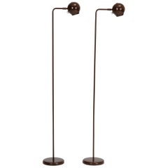 Retro Single Eyeball Floor Lamp by Robert Sonneman for George Kovacs