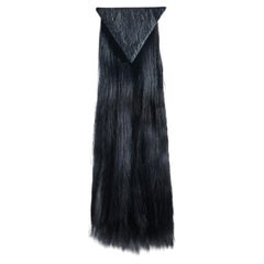 Single Fire and Water, Lighted Bronze Hanging Wall Sculpture