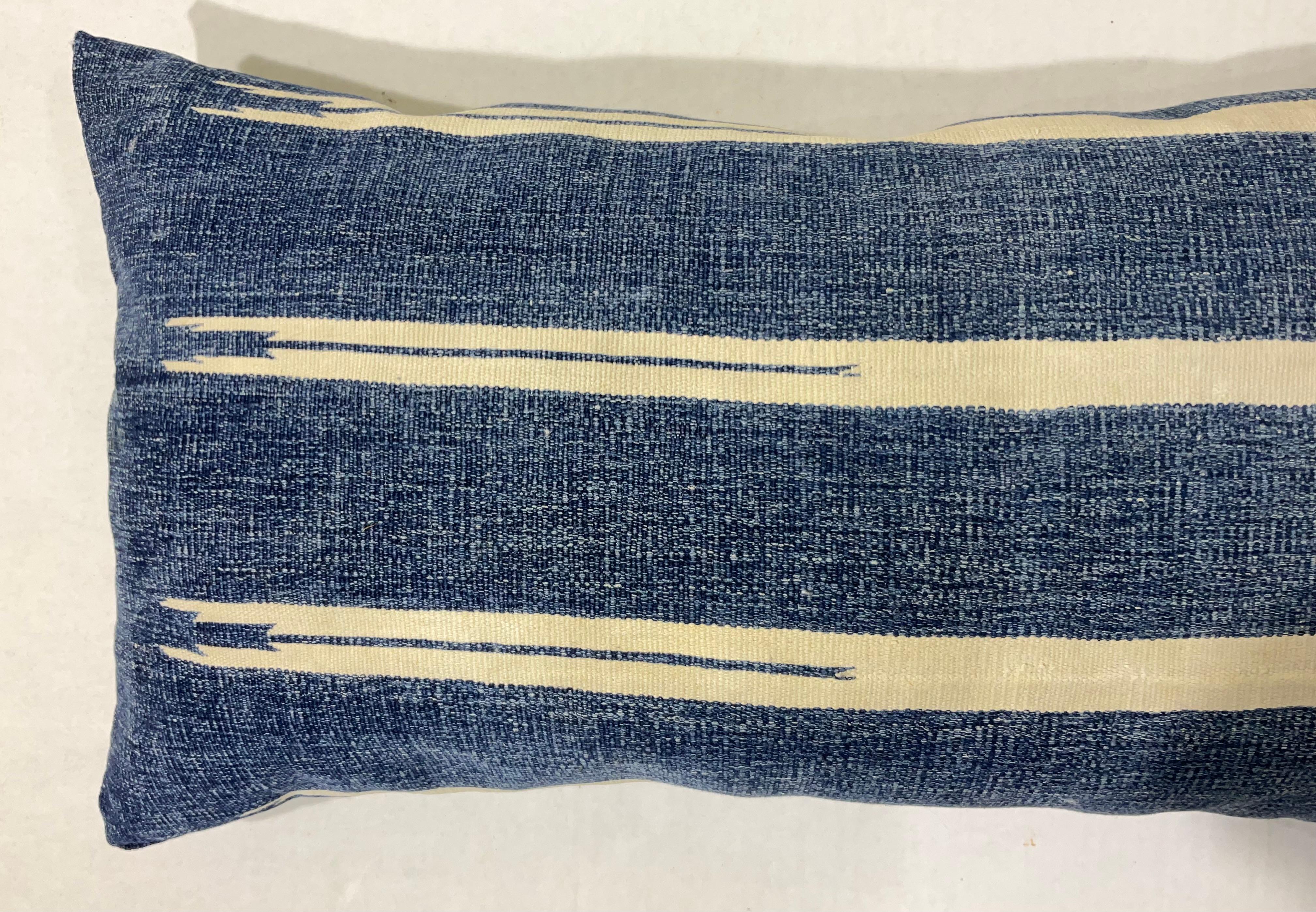 Einzeln  Flat Weave Antike Textilkissen (Handgewebt) im Angebot