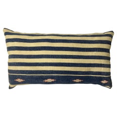 Single  Flat Weave Antique textile Pillow