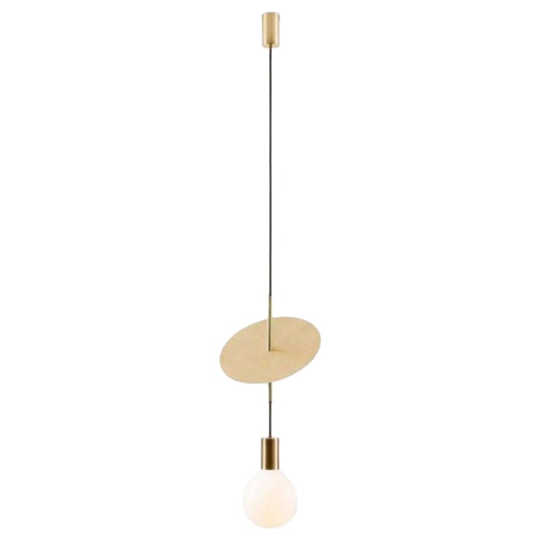 Single Flipside Solid Pendant Light by Volker Haug