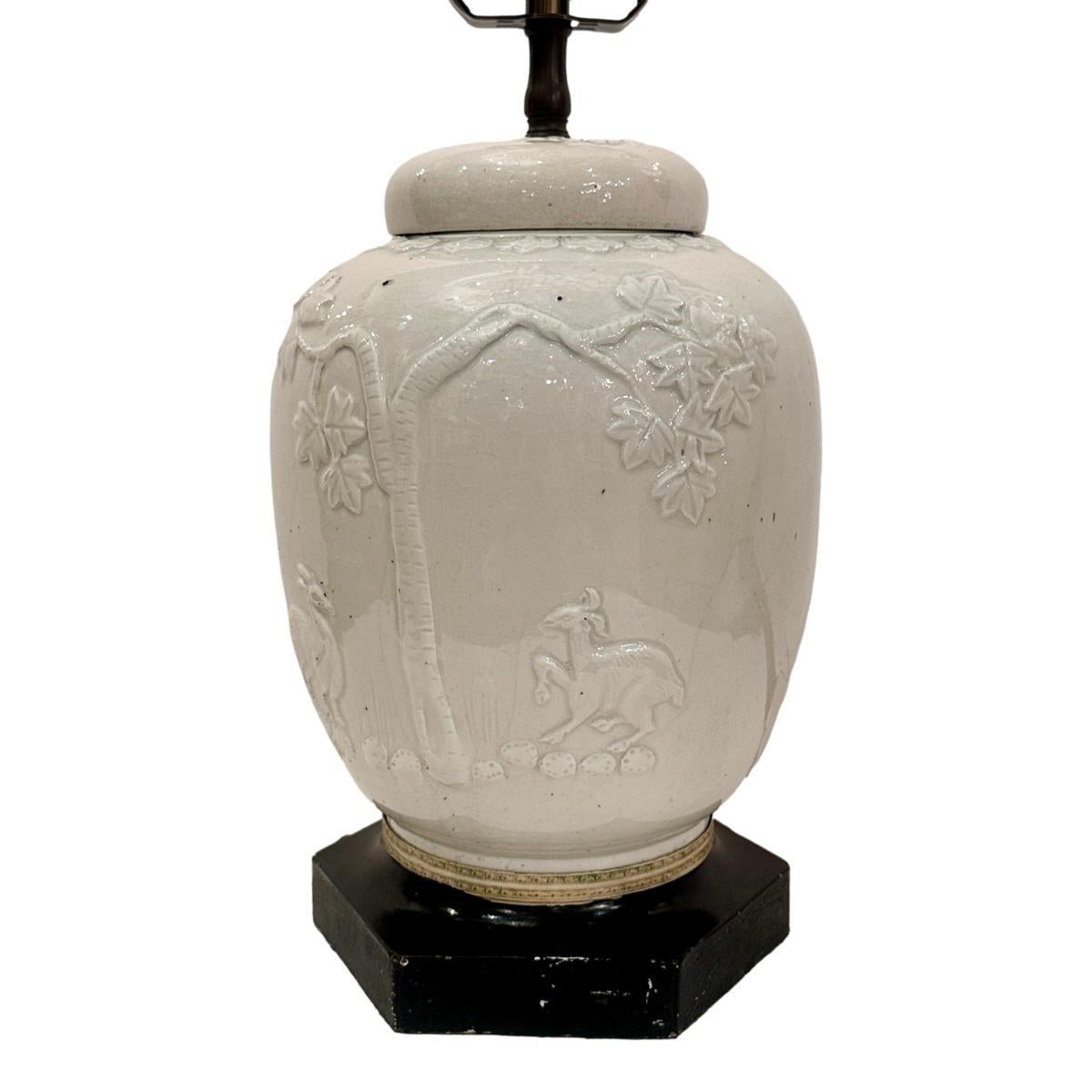 Lámpara de un solo follaje Porcelana en venta