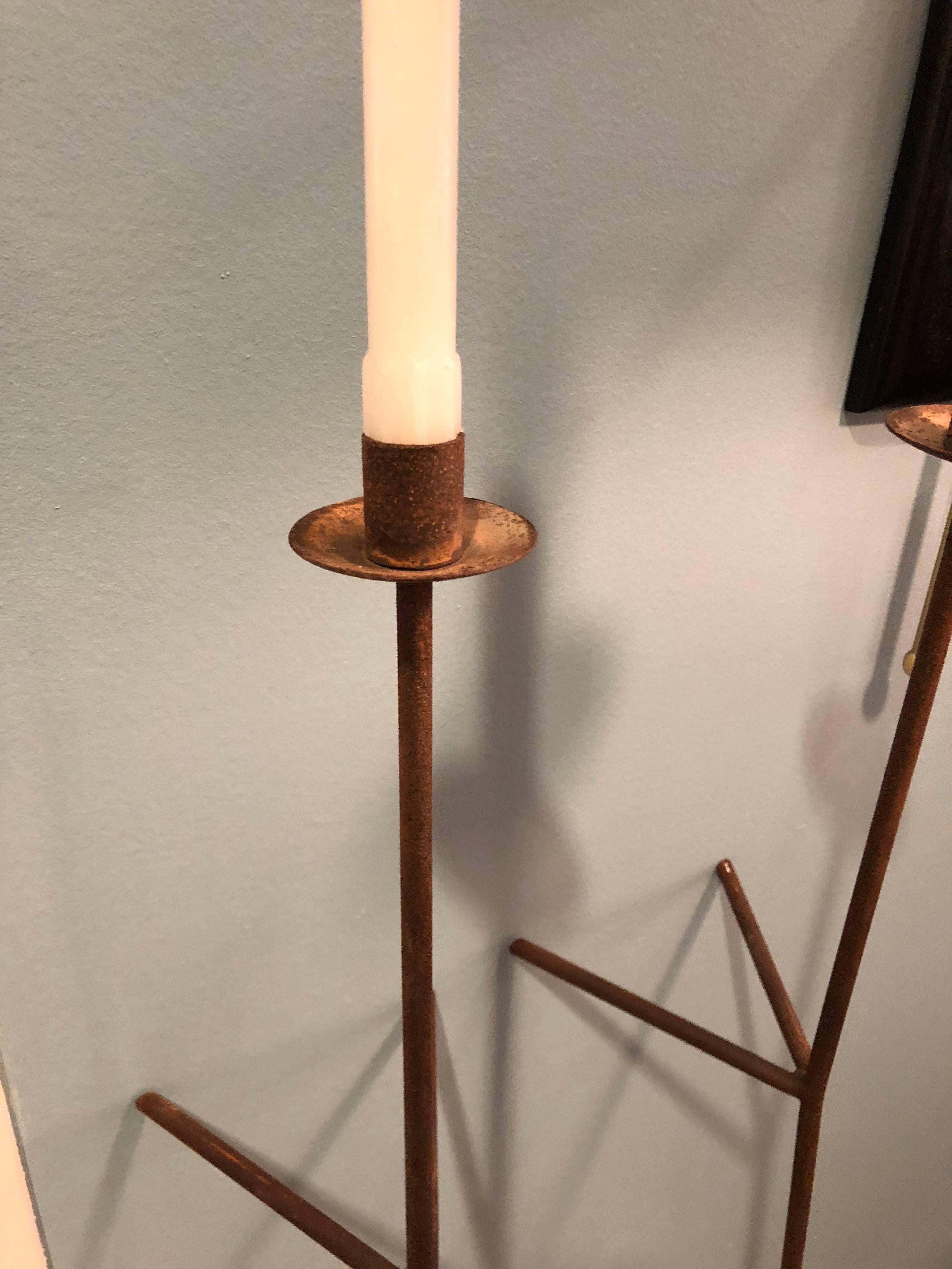 wall sconces for taper candles