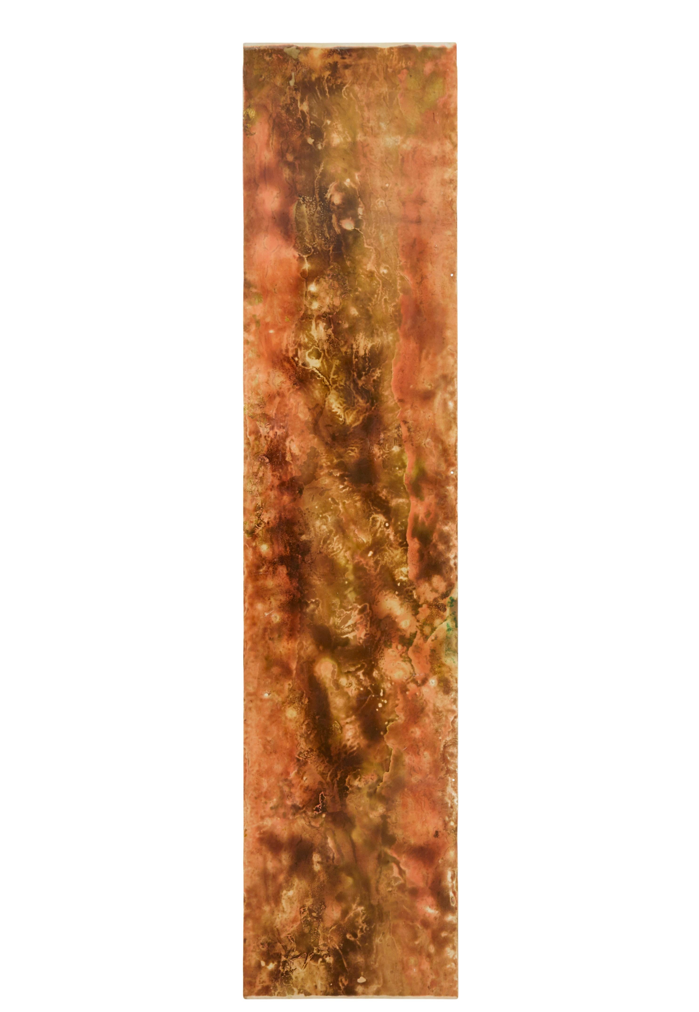 Einzelne französische abstrakte Acryltafel aus den 1950er Jahren (Moderne) im Angebot