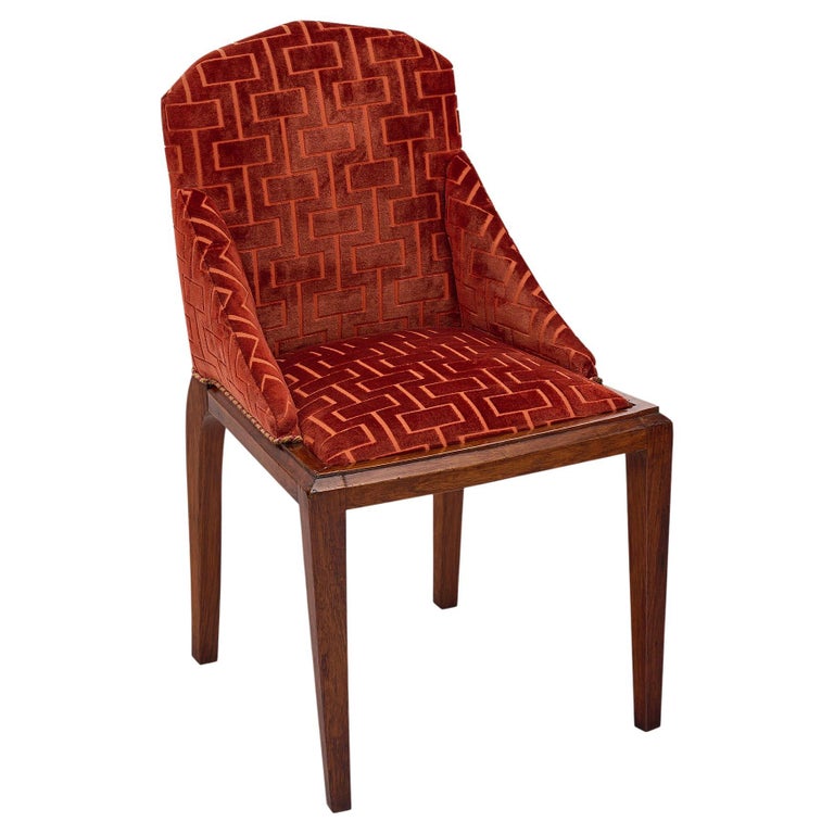 Single French Art Deco Period Chair For Sale at 1stDibs