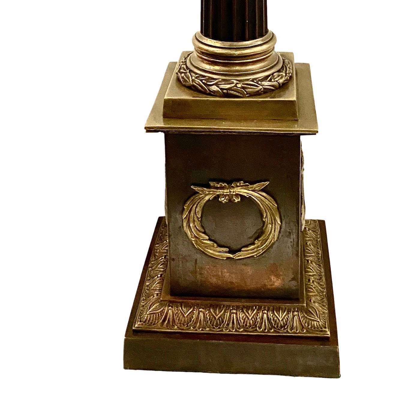 Début du 20ème siècle Lampe de table simple de style Empire français en vente