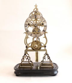 Single Fusee Skeleton Timepiece By Richard Webster