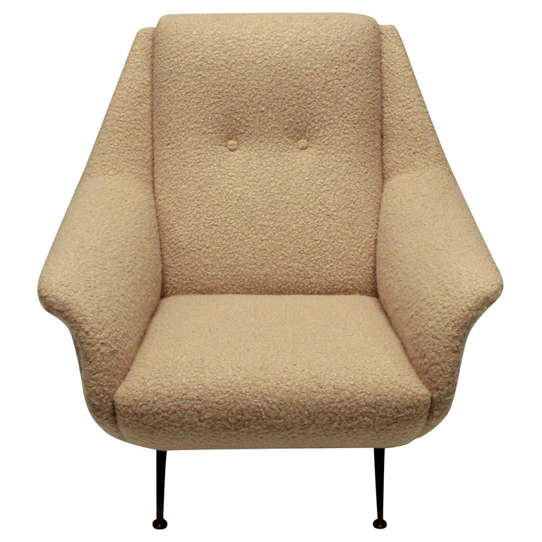 Single Gio Ponti Armchair of Comfortable Proportions For Sale at 1stDibs