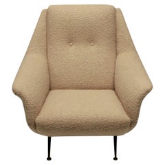 Single Gio Ponti Armchair of Comfortable Proportions