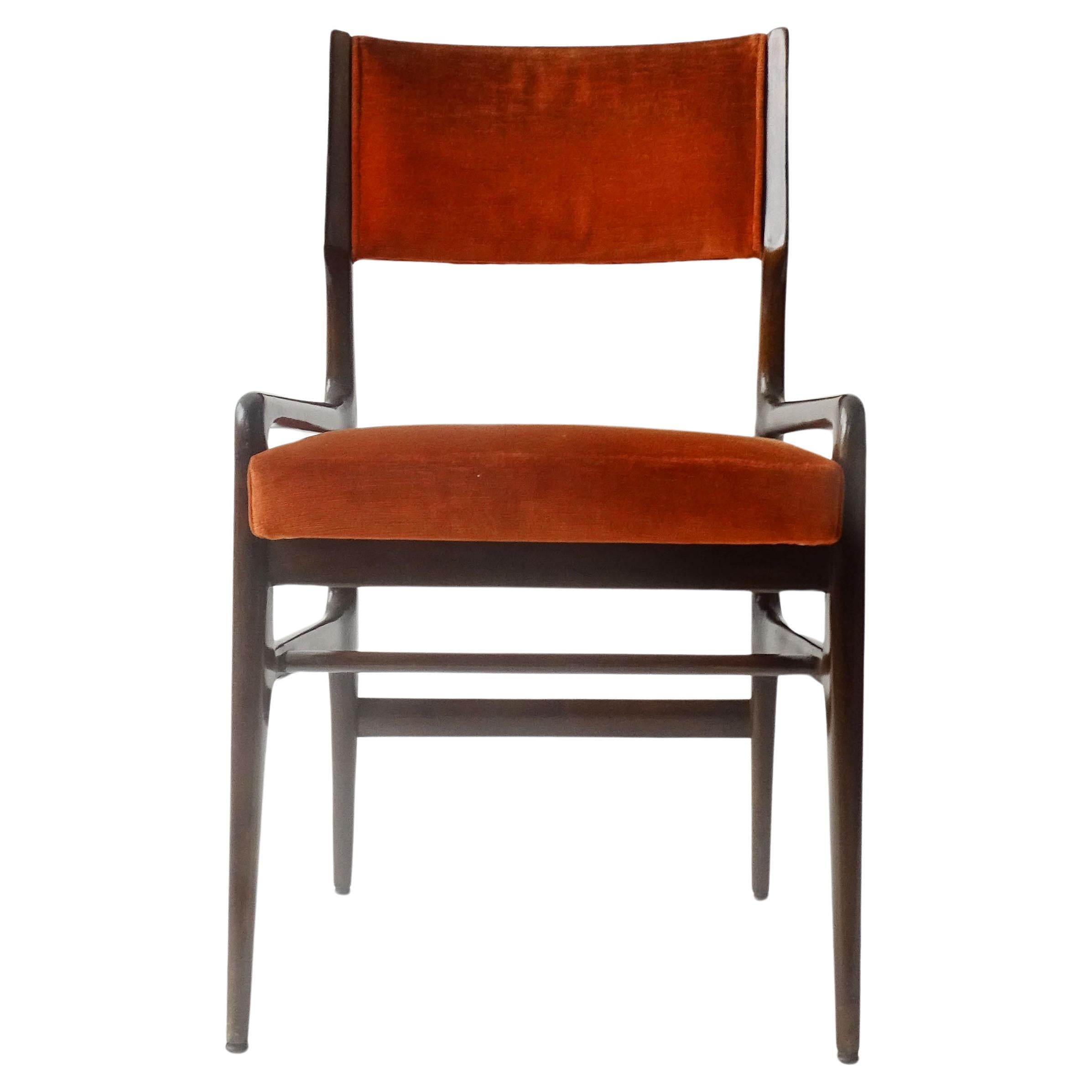 Einzelner Gio Ponti-Stuhl für Cassina, Italien 1950er Jahre