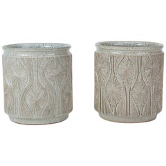 Single Gray-Glazed Earthgender Planter by David Cressey and Robert Maxwell