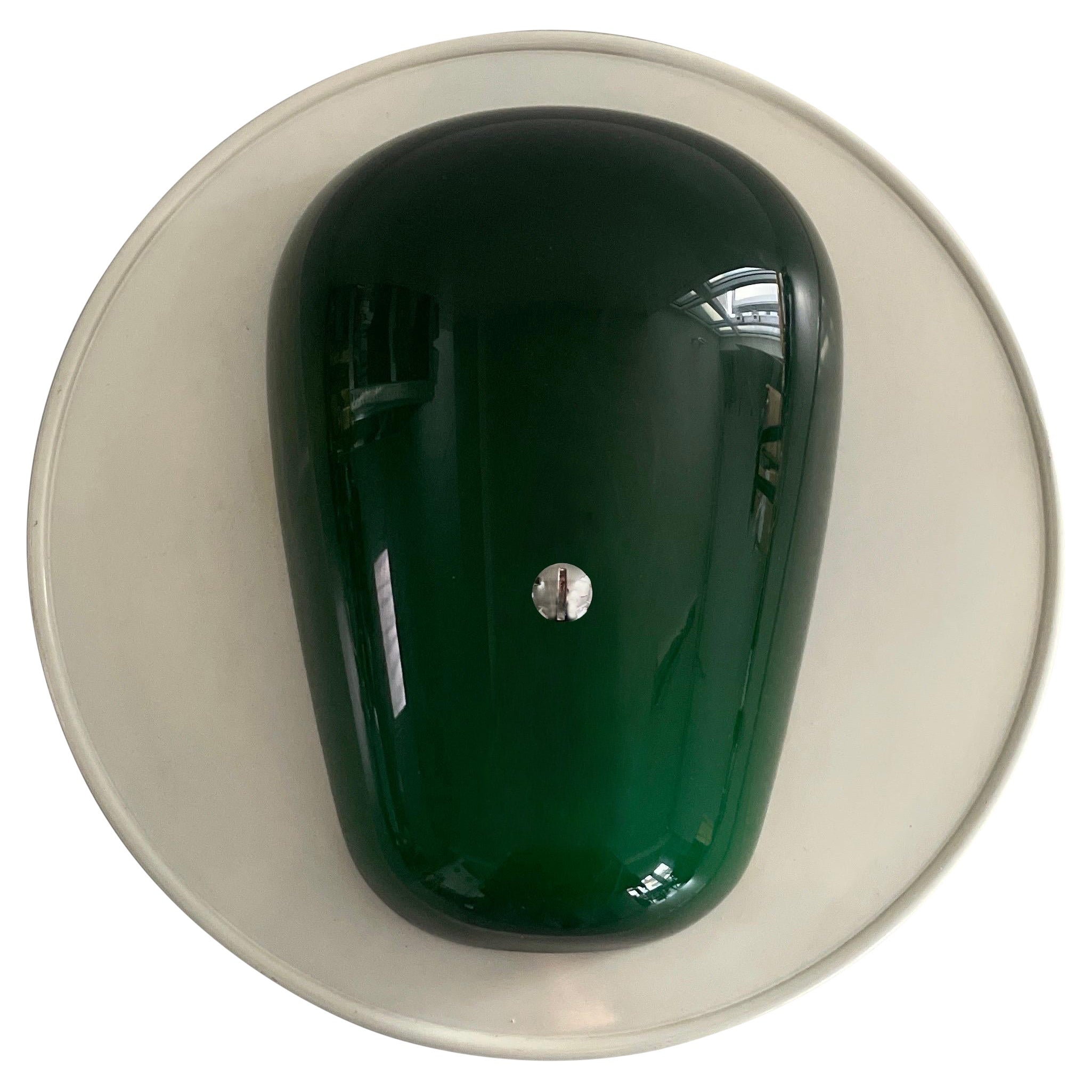 Einzelne grüne Wandleuchte von A.Tihany und J.Mancini für Foscarini, 1970er Jahre, Italien im Angebot