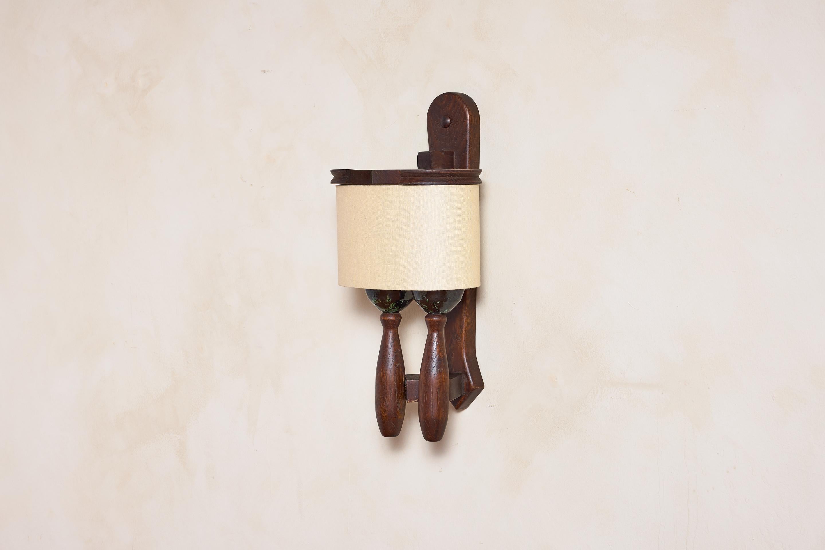 Français Applique simple Guillerme et Chambron en vente