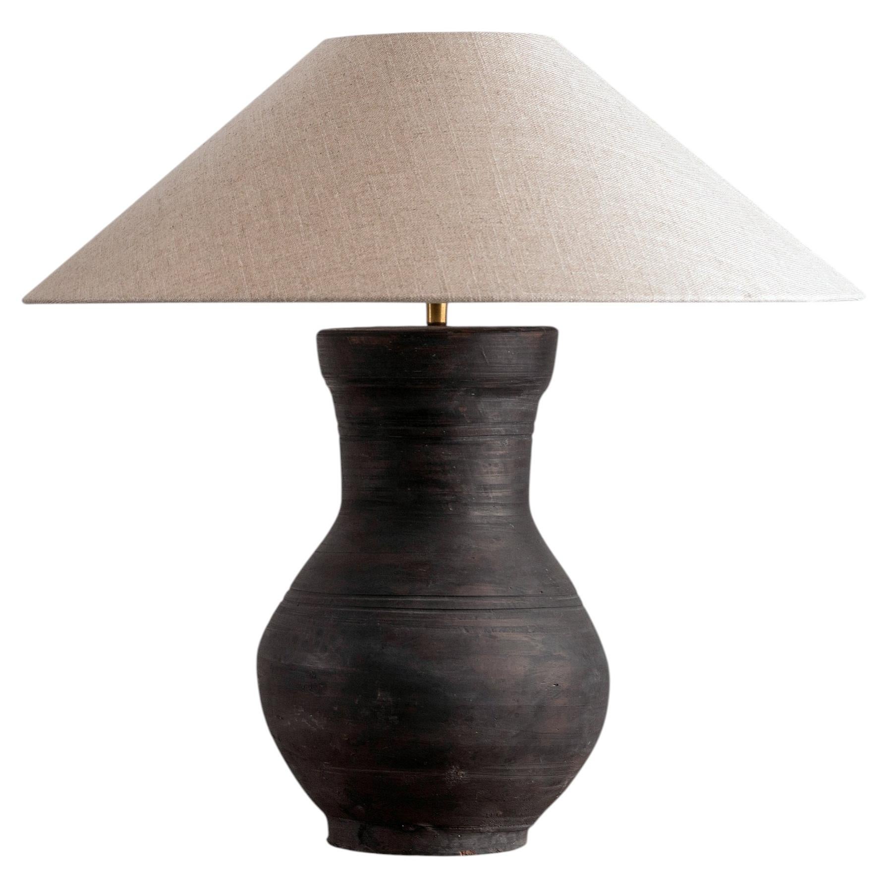 Single HAN Style Lamp without Belgian Linen Shade