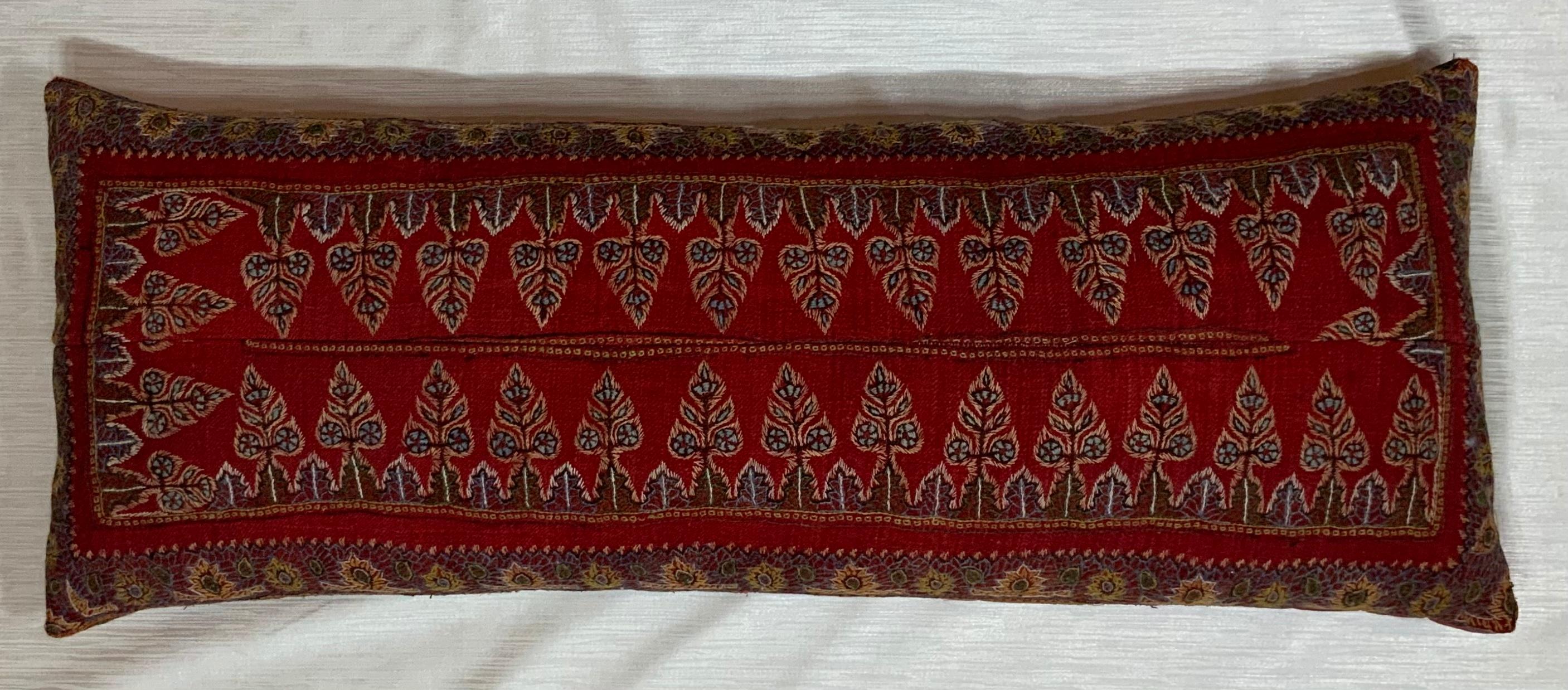 Single Hand Antique Embroidery Suzani Pillow 4