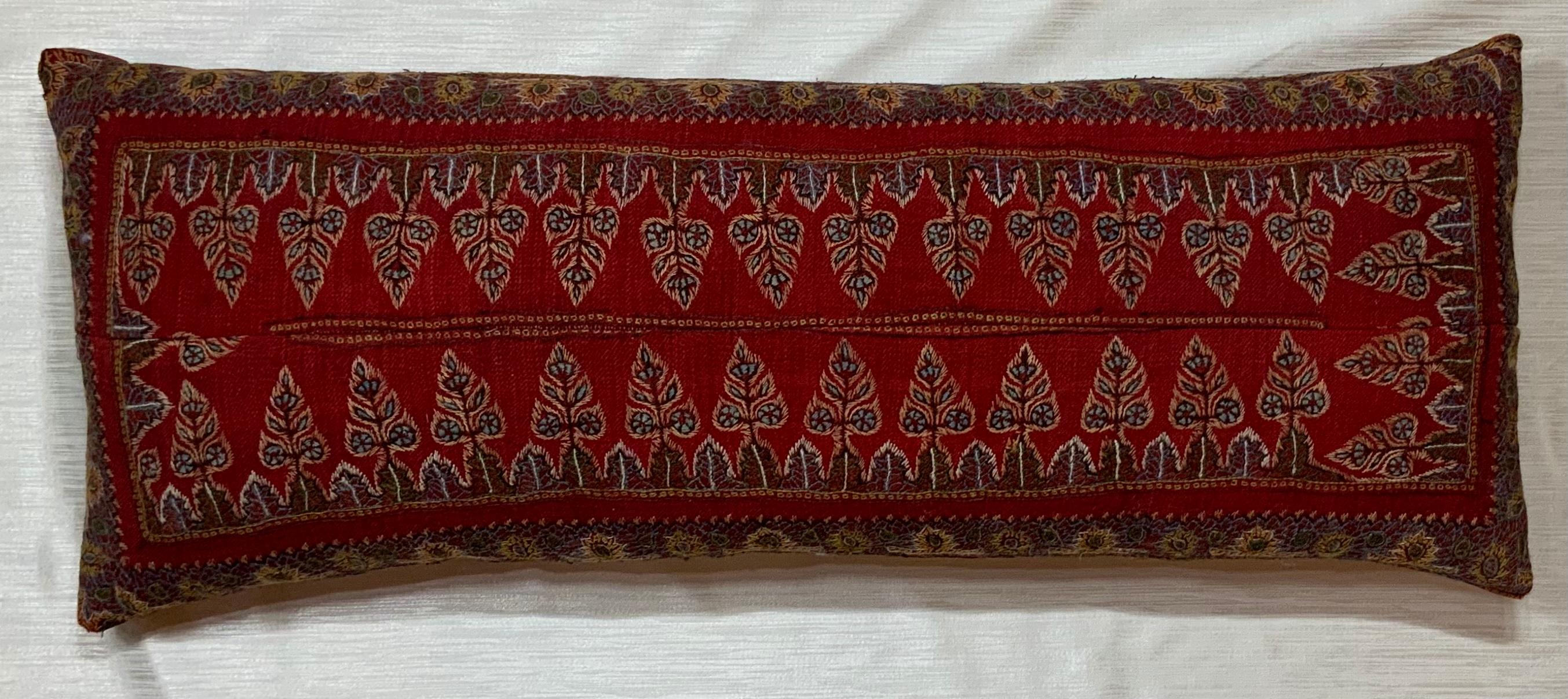 Single Hand Antique Embroidery Suzani Pillow 5