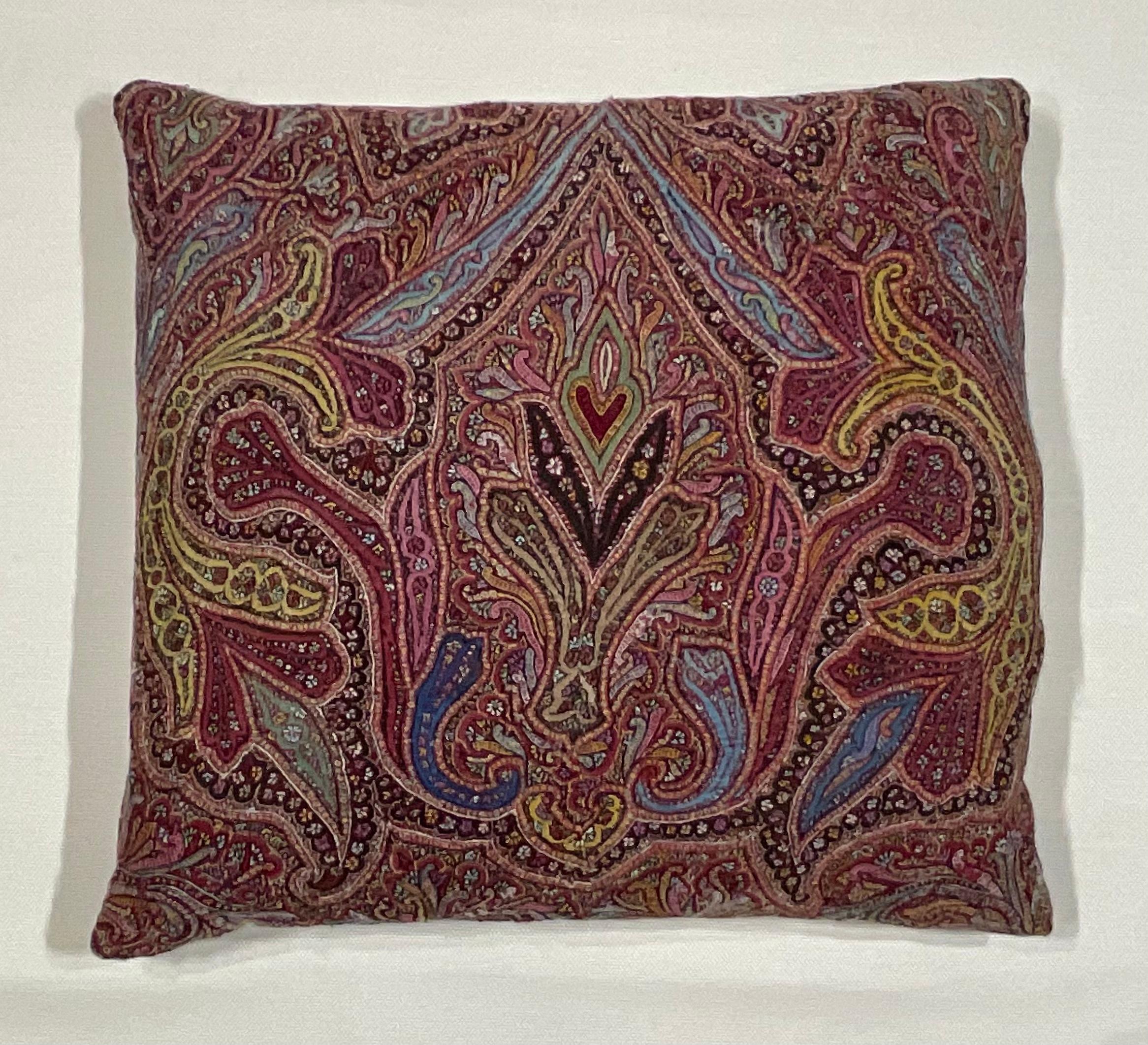 Embroidered Single Hand Embroidery Persian Suzani Pillow