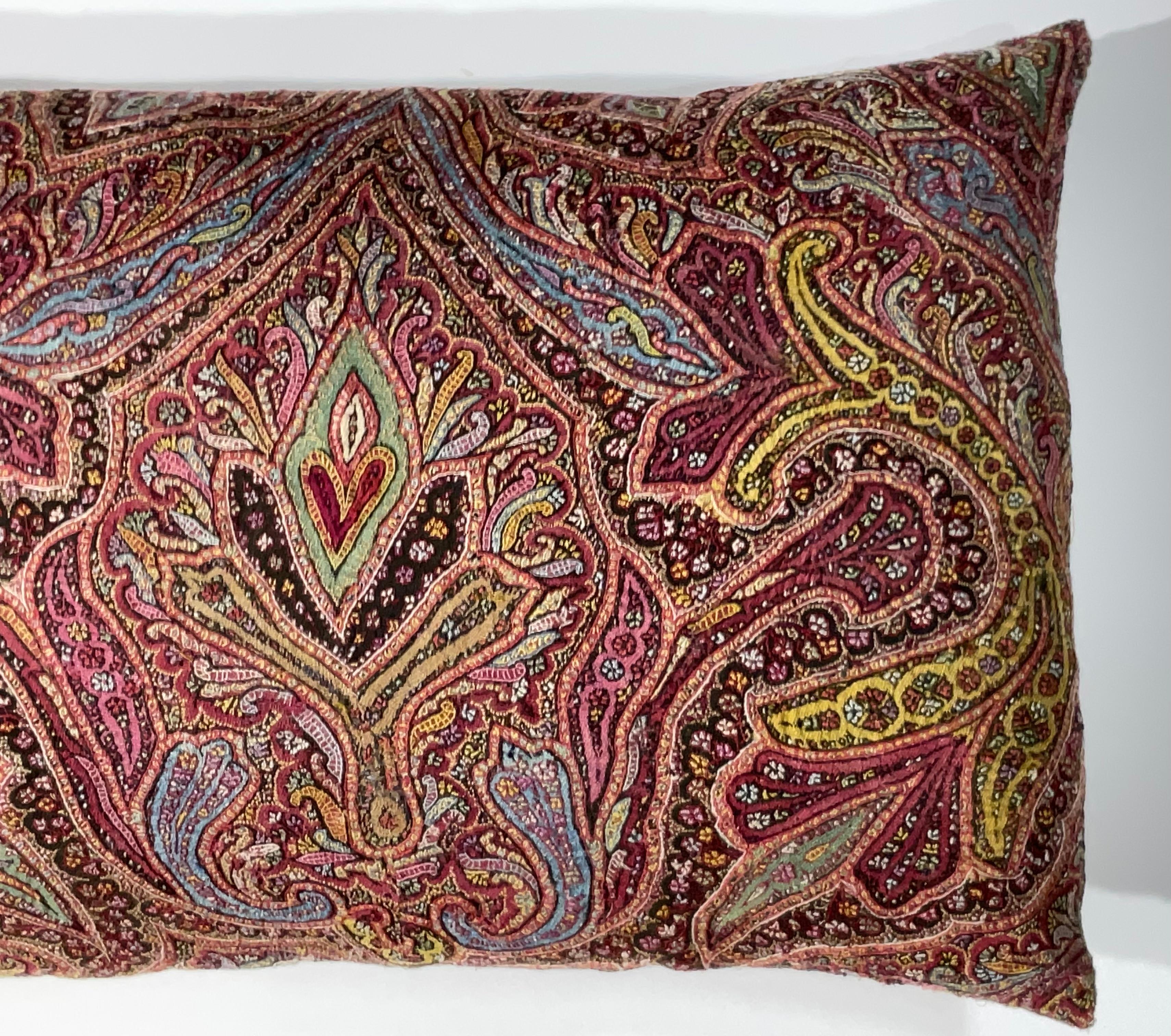 Embroidered Single Hand Embroidery Persian Suzani Pillow