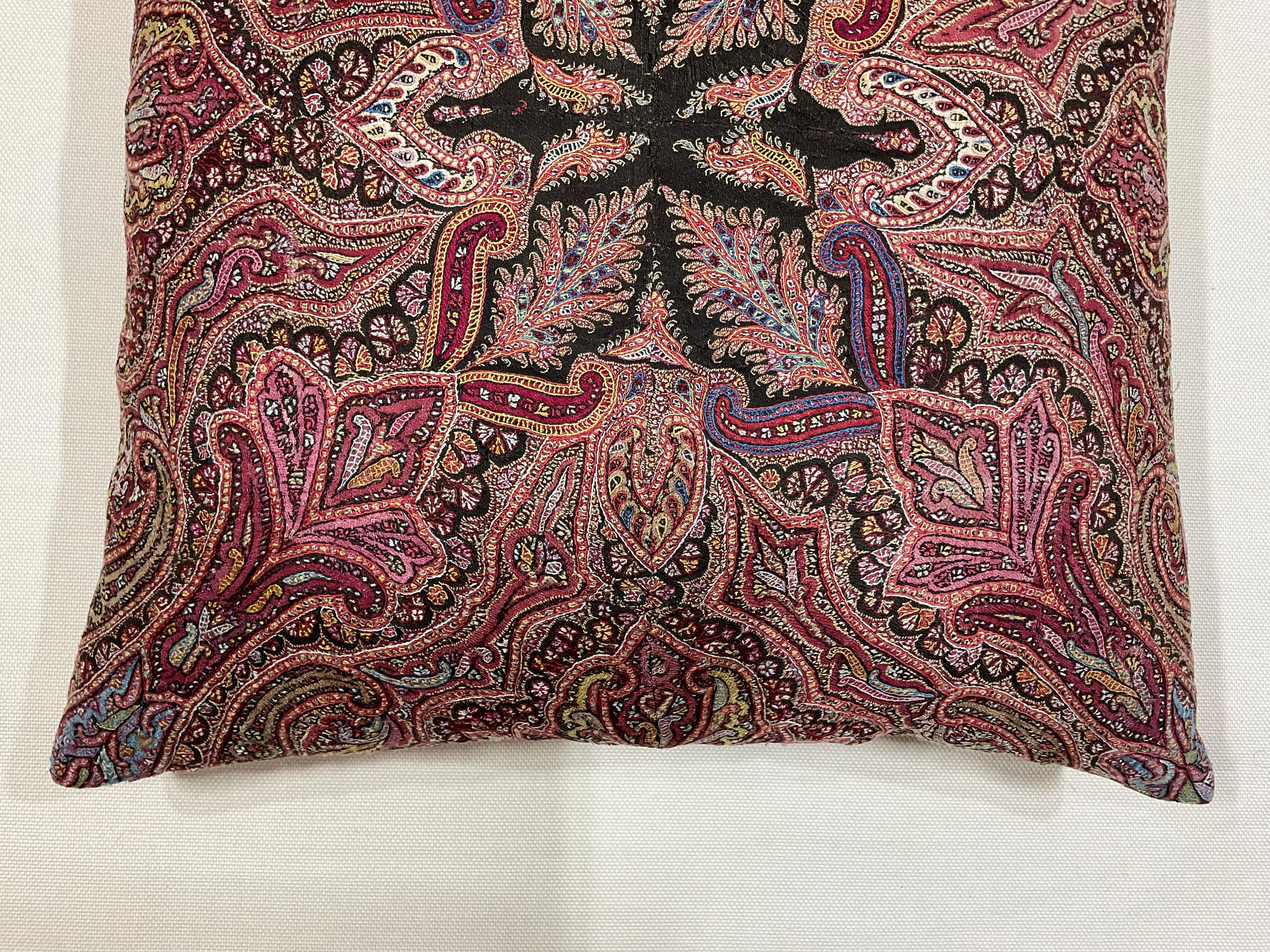 Single Hand Embroidery Persian Suzani Pillow 1